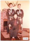 Scoutmaster George and his sons, Richard and Francis, 1958. All three were Eagle Scouts.
